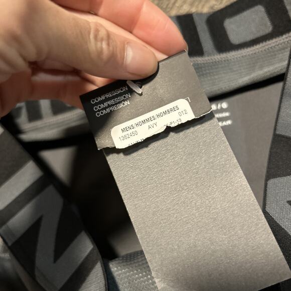 UNDER ARMOUR MEN'S HEATGEAR VENT COMPRESSION BASELAYER SHORTS GRAY L #1362450 - Picture 5 of 6